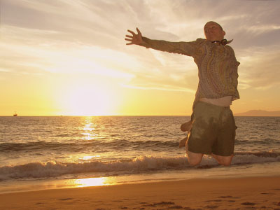 Jumping in the Sun